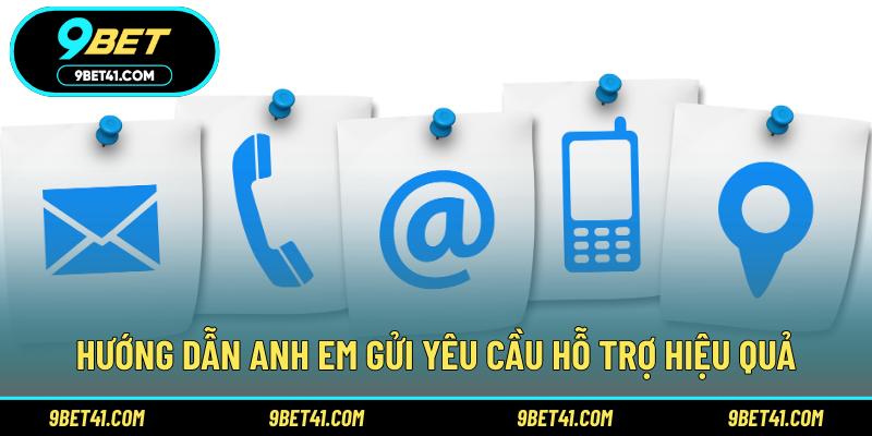 Hướng dẫn anh em gửi yêu cầu hỗ trợ hiệu quả